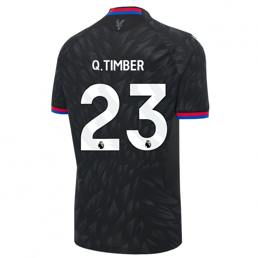Danxen Enfant Maillot Quinten Timber #23 Noir Bleu Rouge Tenues Extérieur 2026/27 T-Shirt