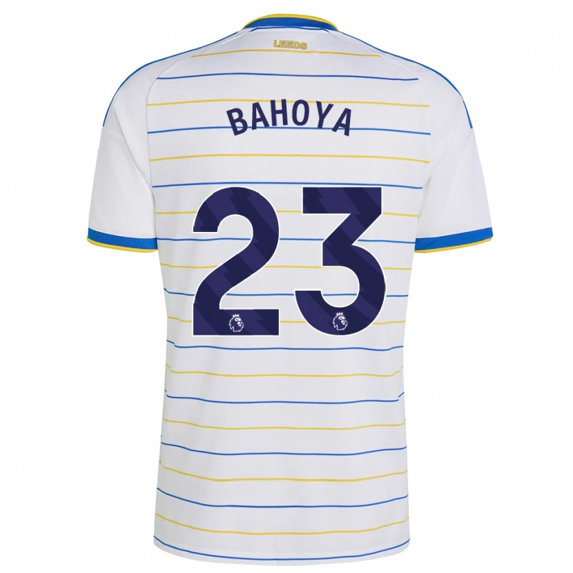 Danxen Enfant Maillot Jean-Mattéo Bahoya #23 Rouge Jaune Bleu Tenues Domicile 2026/27 T-Shirt