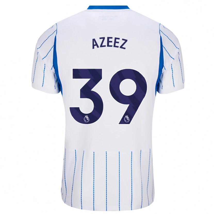 Danxen Enfant Maillot Femi Azeez #39 Dodgerblue Blanc Tenues Extérieur 2026/27 T-Shirt
