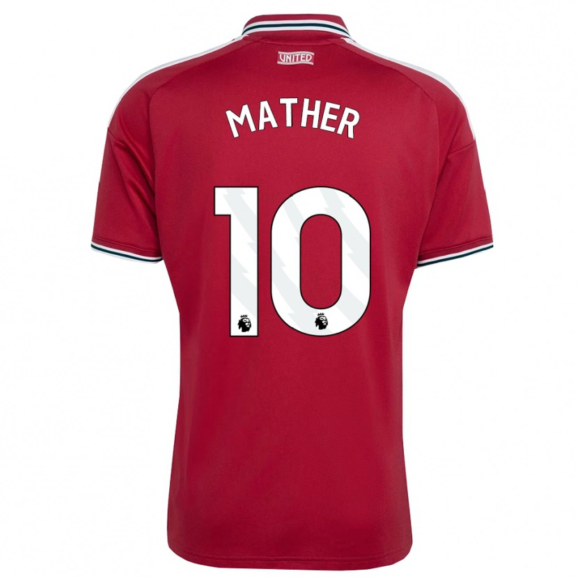 Danxen Homme Maillot Sam Mather #10 Rouge Jaune Blanc Tenues Domicile 2026/27 T-Shirt