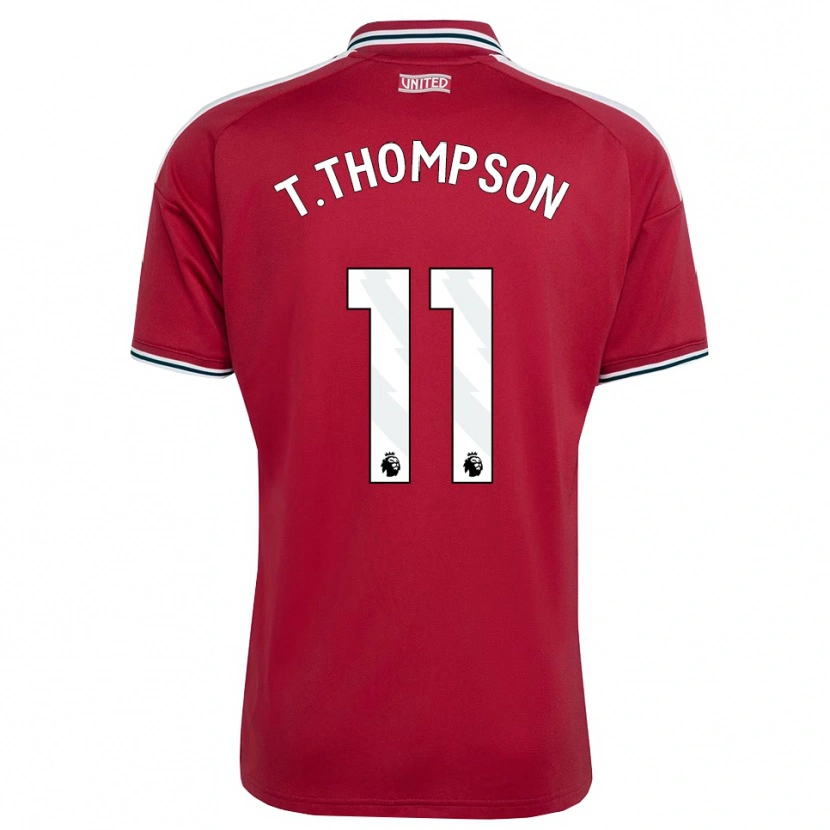 Danxen Homme Maillot Tynan Thompson #11 Rouge Jaune Blanc Tenues Domicile 2026/27 T-Shirt