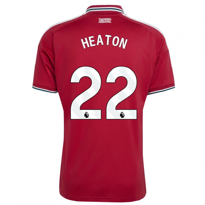 Danxen Homme Maillot Tom Heaton #22 Rouge Jaune Blanc Tenues Domicile 2026/27 T-Shirt