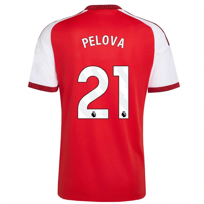 Danxen Homme Maillot Victoria Pelova #21 Rouge Blanc Noir Tenues Domicile 2026/27 T-Shirt