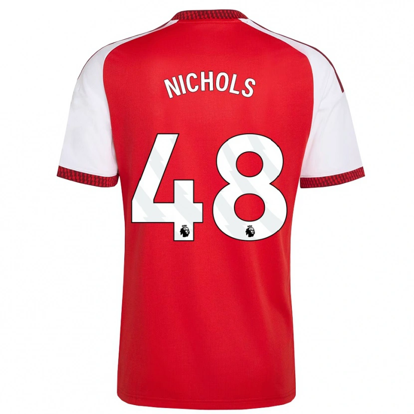 Danxen Homme Maillot Josh Nichols #48 Rouge Blanc Noir Tenues Domicile 2026/27 T-Shirt