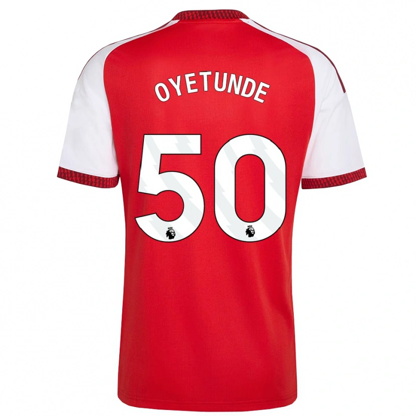 Danxen Homme Maillot Daniel Oyetunde #50 Rouge Blanc Noir Tenues Domicile 2026/27 T-Shirt