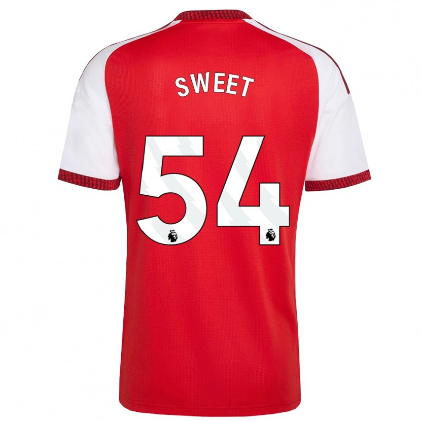 Danxen Homme Maillot Will Sweet #54 Rouge Blanc Noir Tenues Domicile 2026/27 T-Shirt