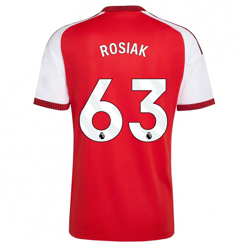 Danxen Homme Maillot Michal Rosiak #63 Rouge Blanc Noir Tenues Domicile 2026/27 T-Shirt