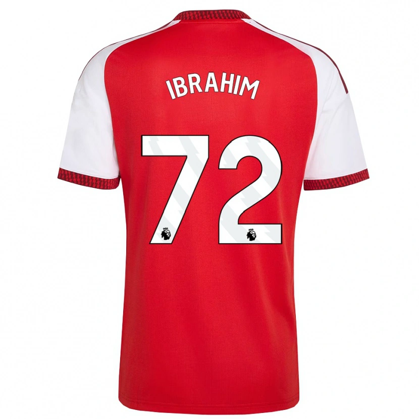 Danxen Homme Maillot Ife Ibrahim #72 Rouge Blanc Noir Tenues Domicile 2026/27 T-Shirt