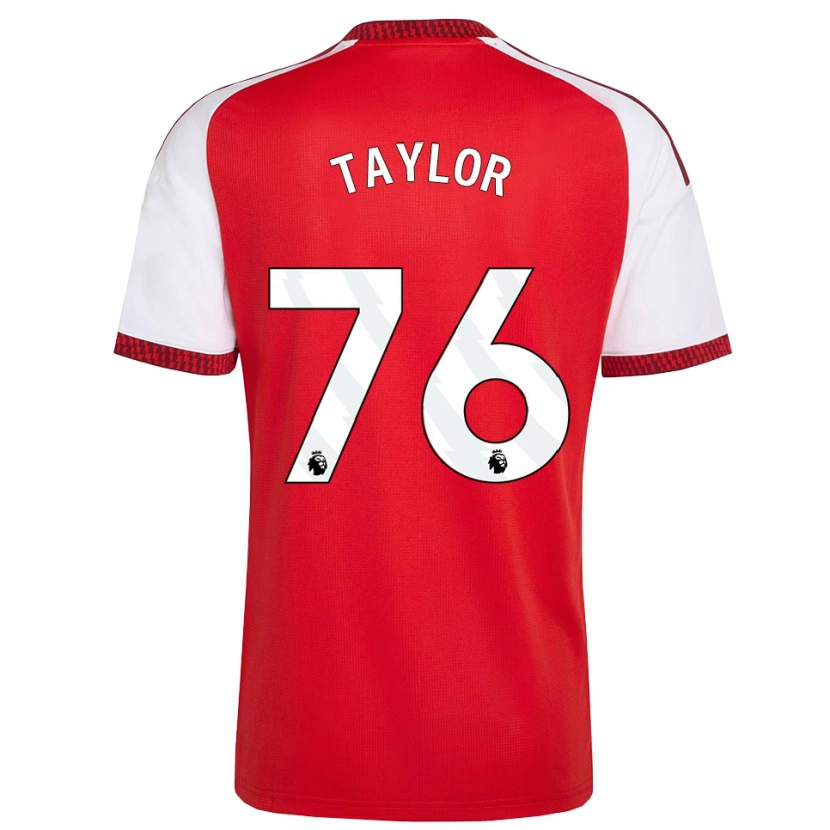 Danxen Homme Maillot Kido Taylor Hart #76 Rouge Blanc Noir Tenues Domicile 2026/27 T-Shirt