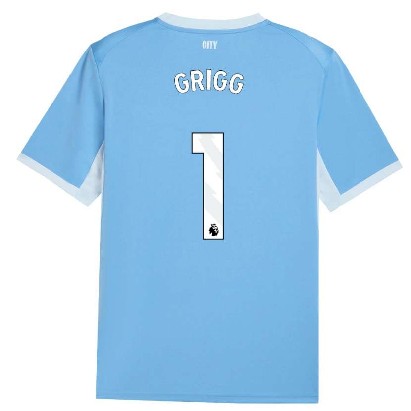 Danxen Homme Maillot Finley Grigg #1 Lightskyblue Blanc Tenues Domicile 2026/27 T-Shirt