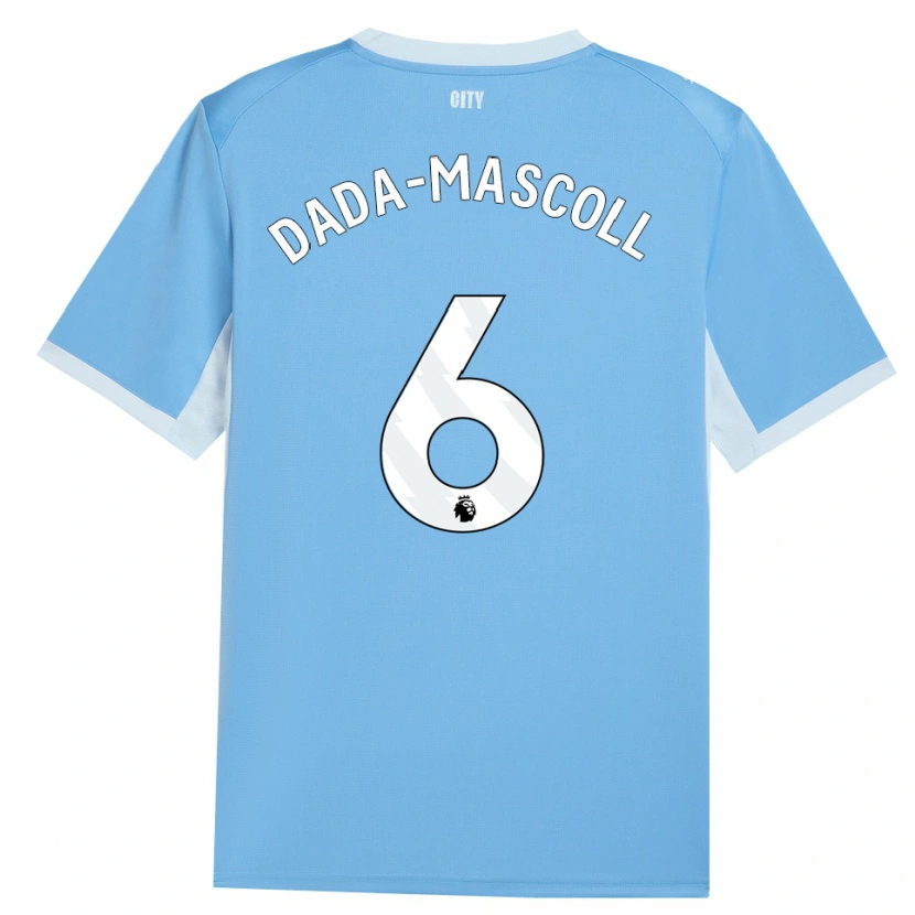 Danxen Homme Maillot Isaiah Dada-Mascoll #6 Lightskyblue Blanc Tenues Domicile 2026/27 T-Shirt