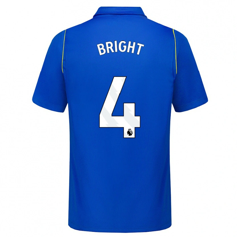 Danxen Homme Maillot Millie Bright #4 Bleu Jaune Tenues Domicile 2026/27 T-Shirt