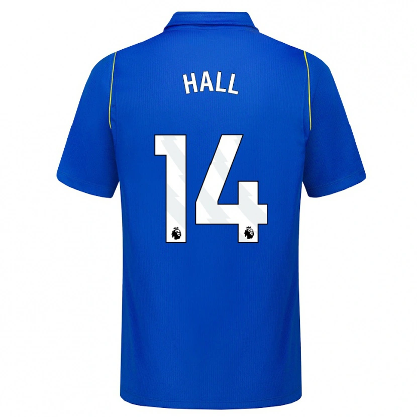 Danxen Homme Maillot Jacob Hall #14 Bleu Jaune Tenues Domicile 2026/27 T-Shirt