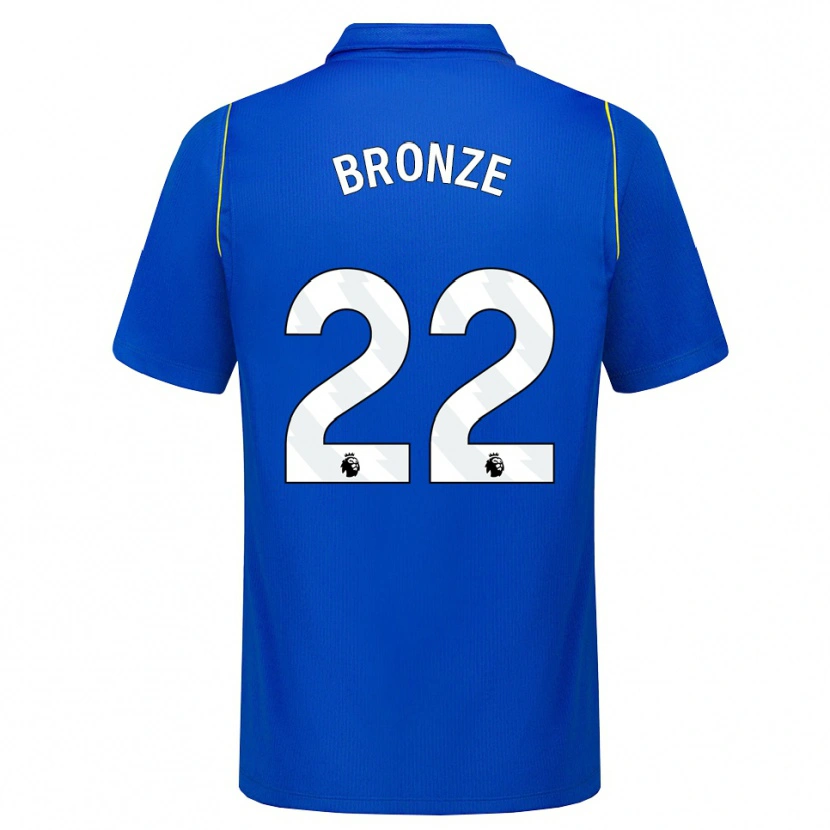 Danxen Homme Maillot Lucy Bronze #22 Bleu Jaune Tenues Domicile 2026/27 T-Shirt