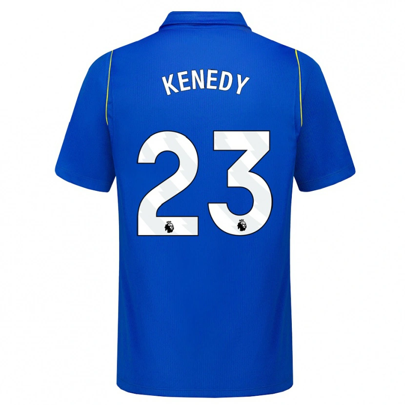 Danxen Homme Maillot Robert Kenedy #23 Bleu Jaune Tenues Domicile 2026/27 T-Shirt