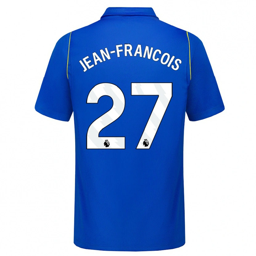 Danxen Homme Maillot Oriane Jean-Francois #27 Bleu Jaune Tenues Domicile 2026/27 T-Shirt