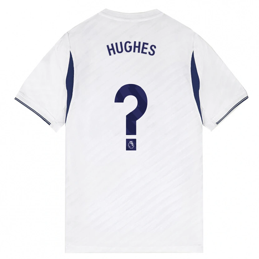 Danxen Homme Maillot Harry Hughes #0 Blanc Rouge Violet Tenues Domicile 2026/27 T-Shirt