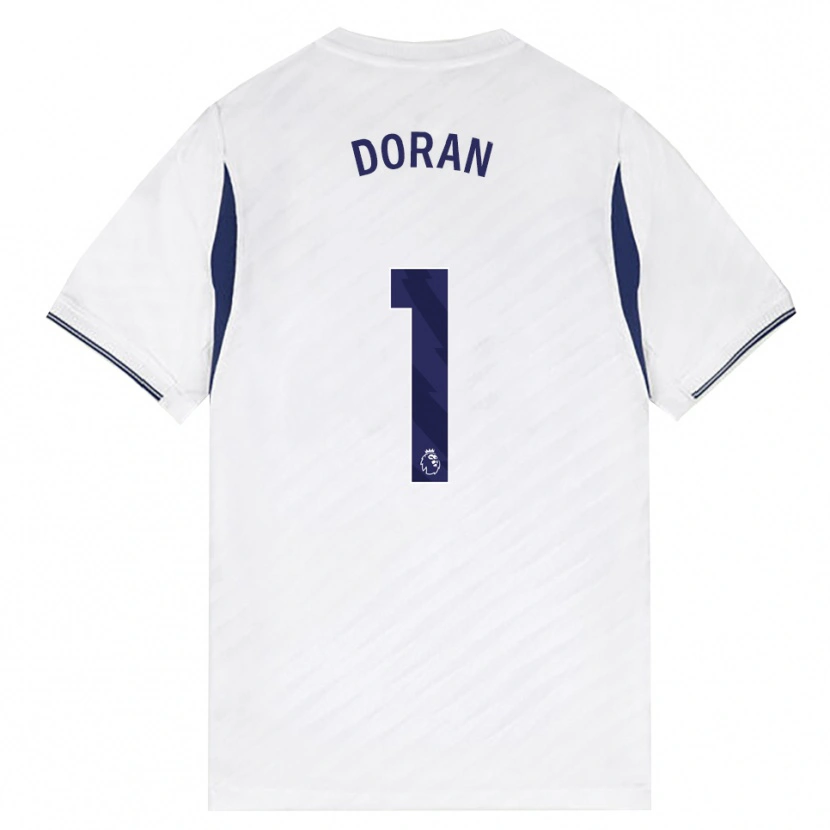 Danxen Homme Maillot Farren Doran #1 Blanc Rouge Violet Tenues Domicile 2026/27 T-Shirt