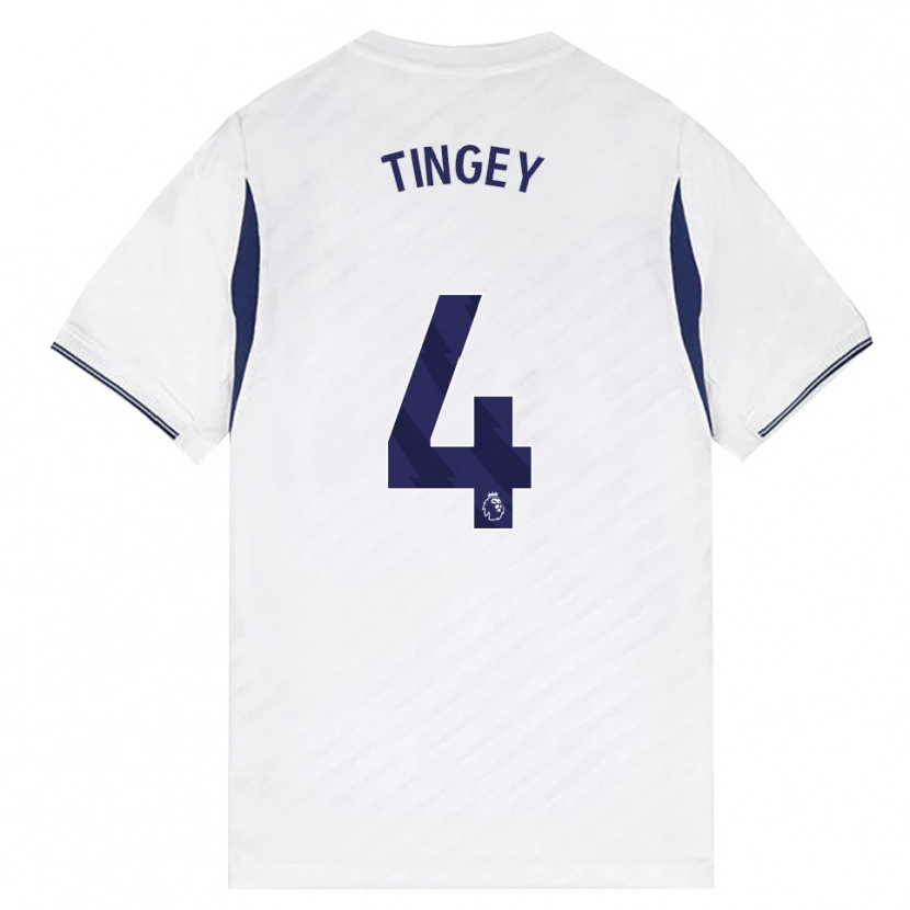 Danxen Homme Maillot Tyler Tingey #4 Blanc Rouge Violet Tenues Domicile 2026/27 T-Shirt