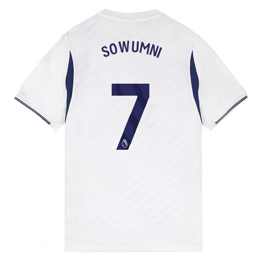 Danxen Homme Maillot Elisha Sowunmi #7 Blanc Rouge Violet Tenues Domicile 2026/27 T-Shirt