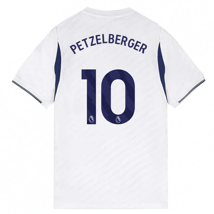 Danxen Homme Maillot Ramona Petzelberger #10 Blanc Rouge Violet Tenues Domicile 2026/27 T-Shirt