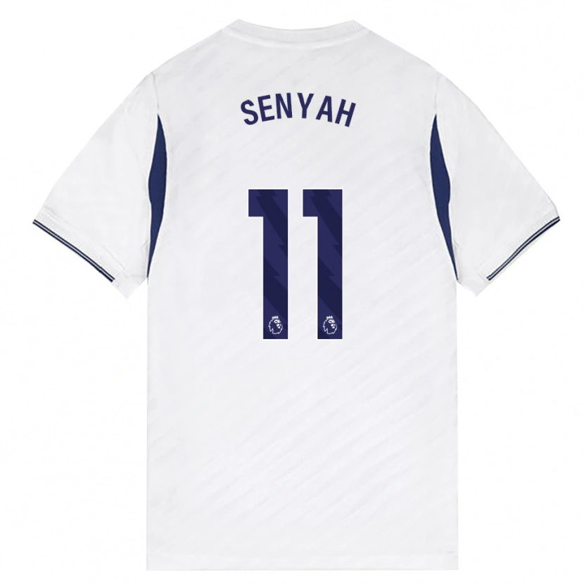 Danxen Homme Maillot Kwasi Senyah #11 Blanc Rouge Violet Tenues Domicile 2026/27 T-Shirt
