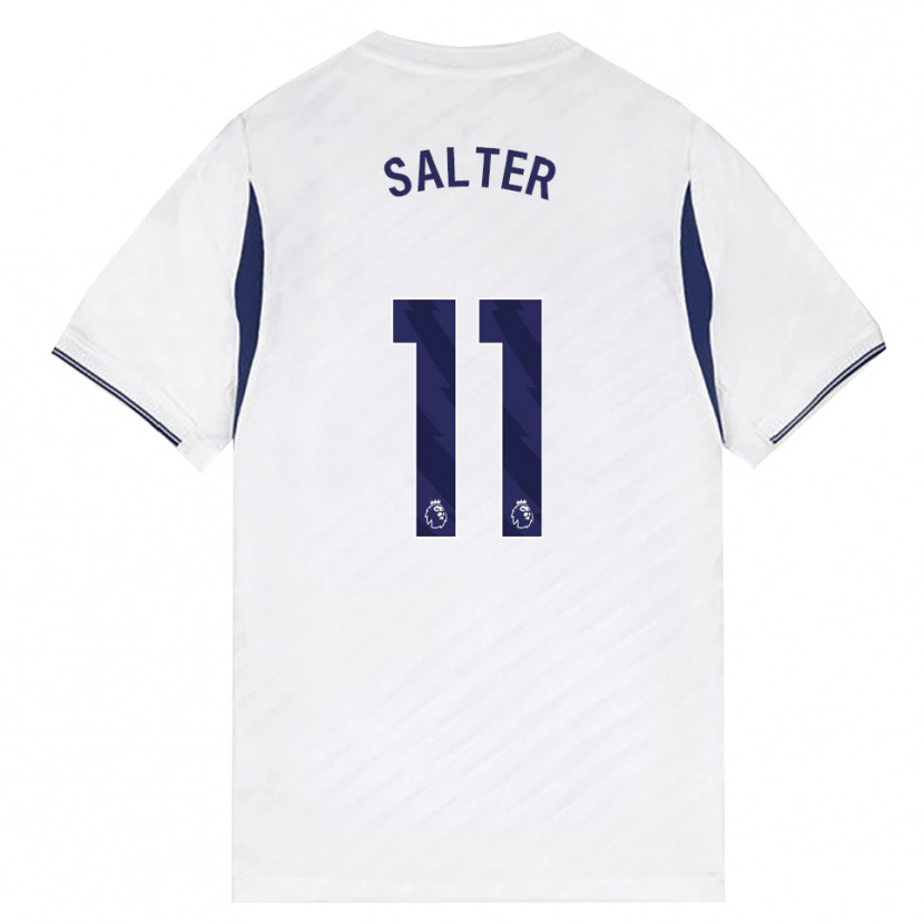Danxen Homme Maillot Oliver Salter #11 Blanc Rouge Violet Tenues Domicile 2026/27 T-Shirt