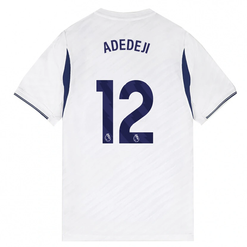 Danxen Homme Maillot Maxwell Adedeji #12 Blanc Rouge Violet Tenues Domicile 2026/27 T-Shirt
