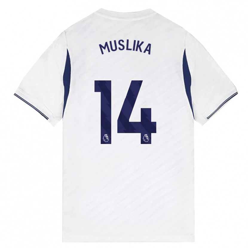 Danxen Homme Maillot Armend Muslika #14 Blanc Rouge Violet Tenues Domicile 2026/27 T-Shirt