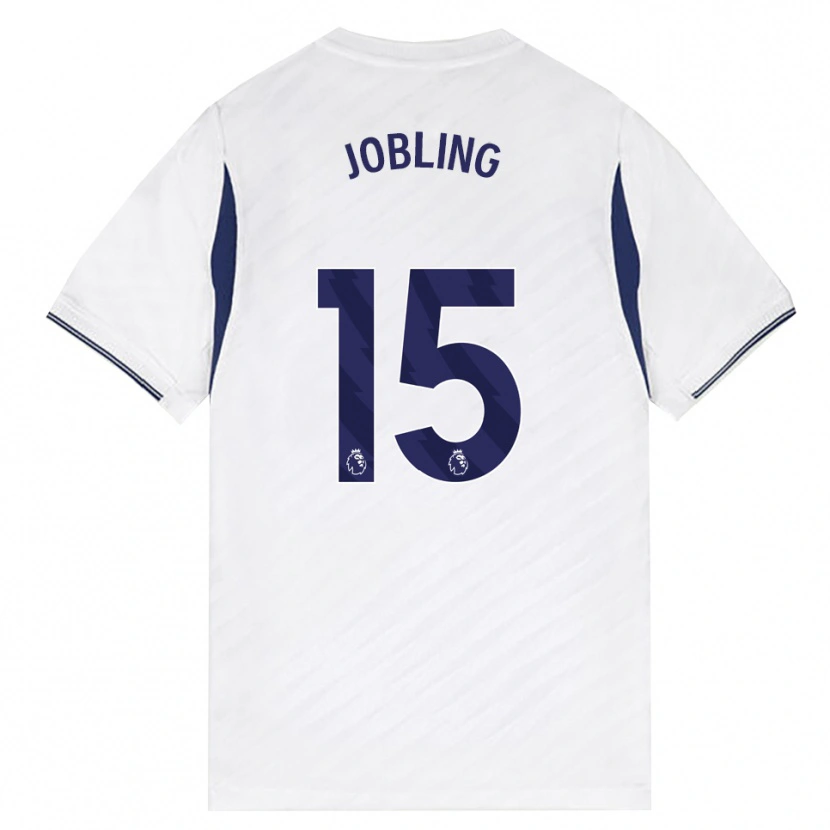 Danxen Homme Maillot George Jobling #15 Blanc Rouge Violet Tenues Domicile 2026/27 T-Shirt
