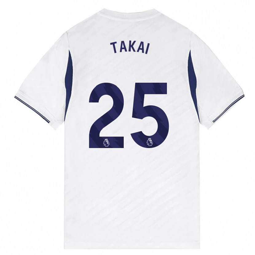 Danxen Homme Maillot Kota Takai #25 Blanc Rouge Violet Tenues Domicile 2026/27 T-Shirt