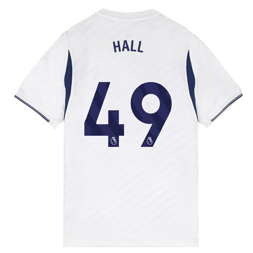 Danxen Homme Maillot Tyrese Hall #49 Blanc Rouge Violet Tenues Domicile 2026/27 T-Shirt
