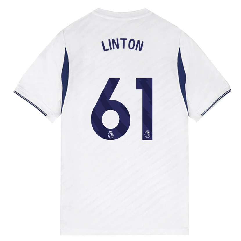 Danxen Homme Maillot Jahziah Linton #61 Blanc Rouge Violet Tenues Domicile 2026/27 T-Shirt