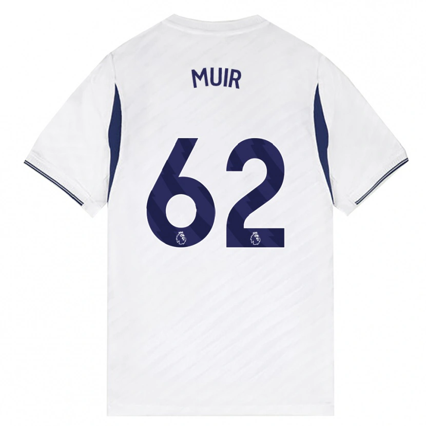 Danxen Homme Maillot Marqes Muir #62 Blanc Rouge Violet Tenues Domicile 2026/27 T-Shirt