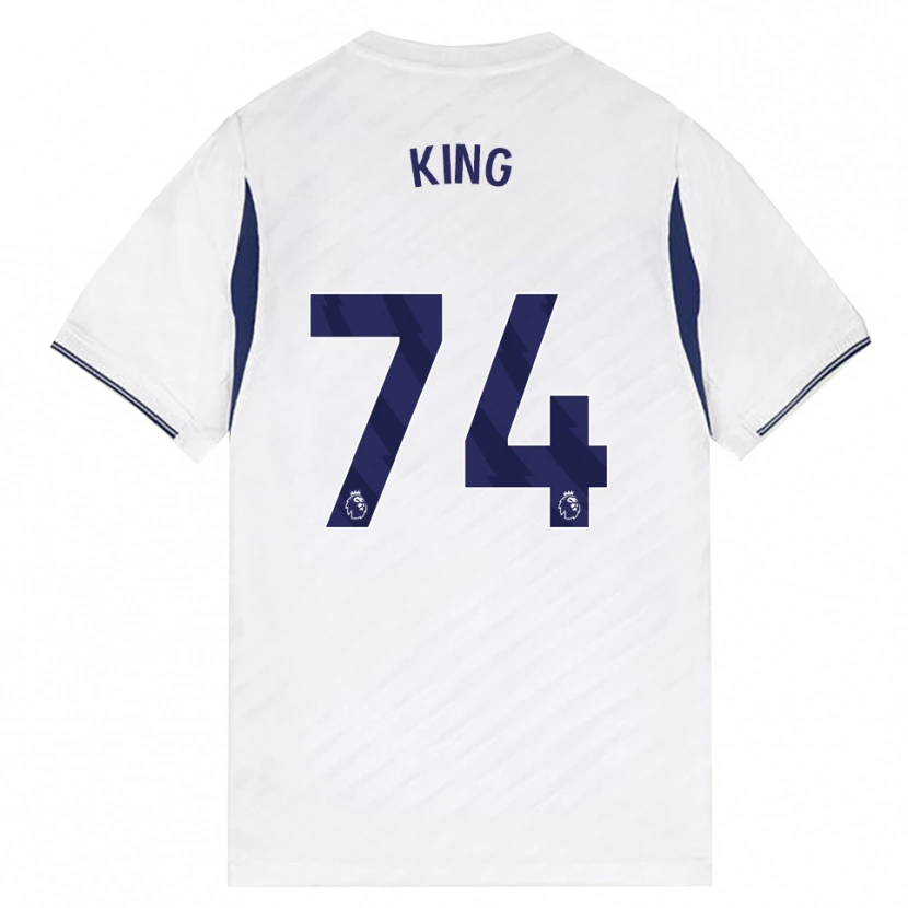 Danxen Homme Maillot Maeson King #74 Blanc Rouge Violet Tenues Domicile 2026/27 T-Shirt