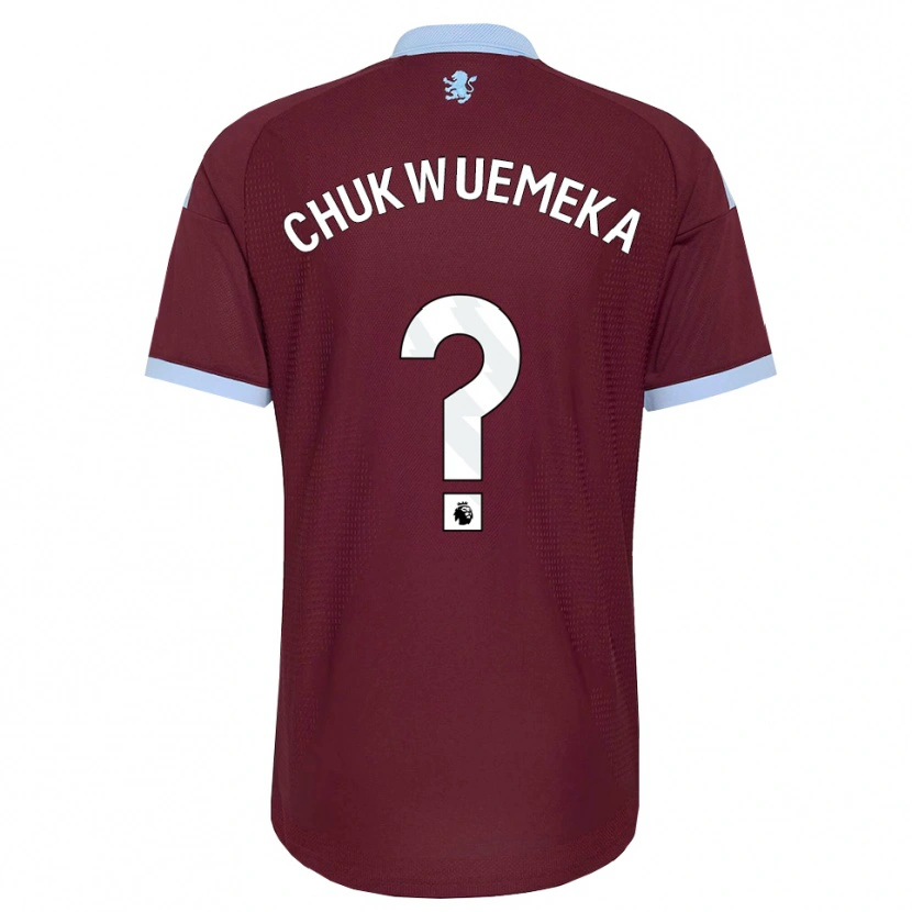 Danxen Homme Maillot Caleb Chukwuemeka #0 Cornflowerblue Bourgogne Tenues Domicile 2026/27 T-Shirt
