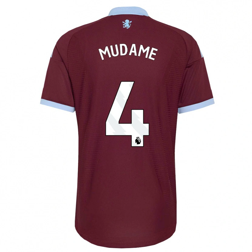 Danxen Homme Maillot Vincely Mudame #4 Cornflowerblue Bourgogne Tenues Domicile 2026/27 T-Shirt