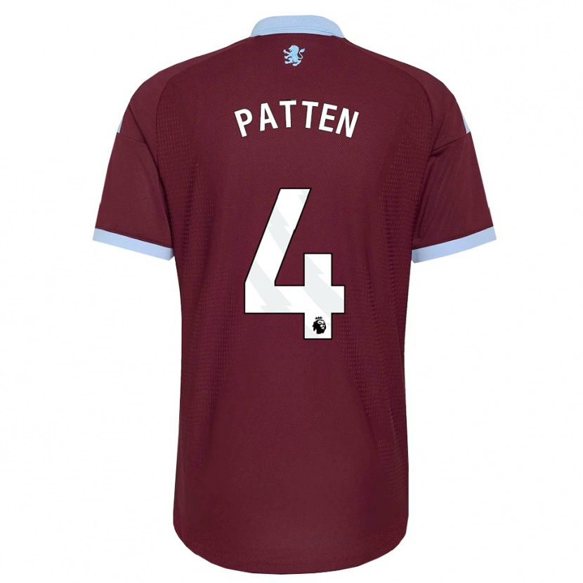 Danxen Homme Maillot Anna Patten #4 Cornflowerblue Bourgogne Tenues Domicile 2026/27 T-Shirt