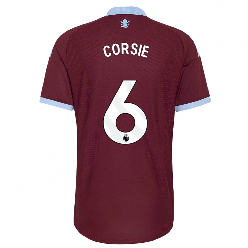 Danxen Homme Maillot Rachel Corsie #6 Cornflowerblue Bourgogne Tenues Domicile 2026/27 T-Shirt