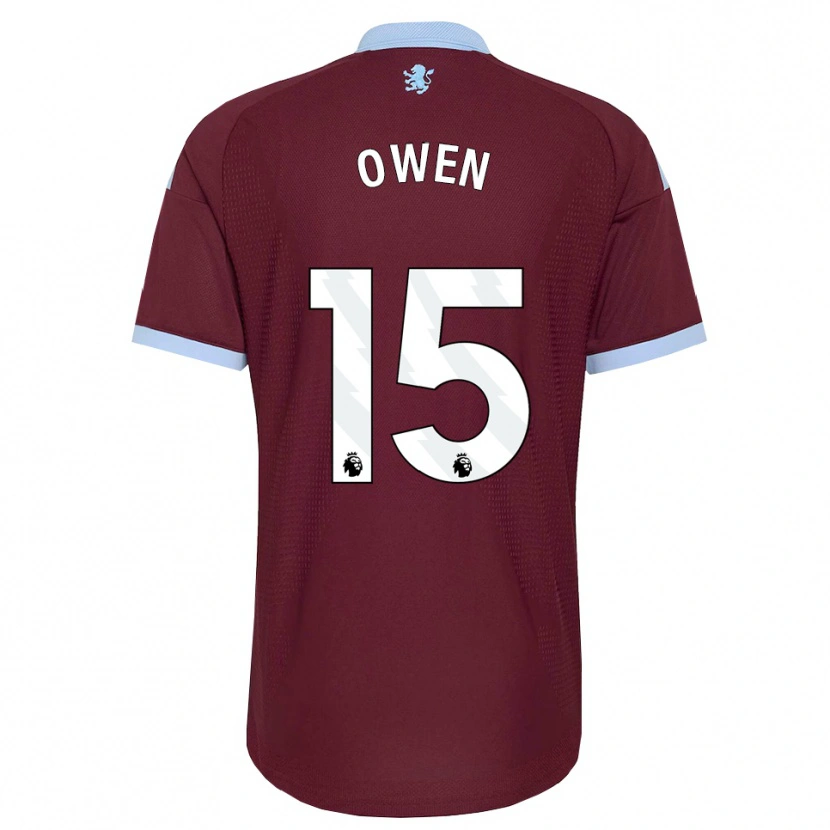 Danxen Homme Maillot Curtis Owen #15 Cornflowerblue Bourgogne Tenues Domicile 2026/27 T-Shirt