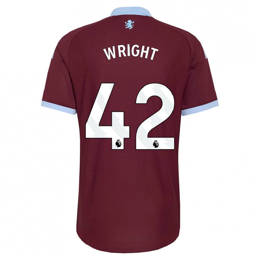 Danxen Homme Maillot James Wright #42 Cornflowerblue Bourgogne Tenues Domicile 2026/27 T-Shirt