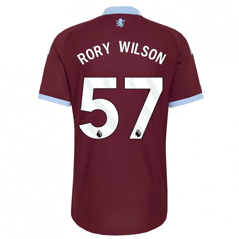 Danxen Homme Maillot Rory Wilson #57 Cornflowerblue Bourgogne Tenues Domicile 2026/27 T-Shirt