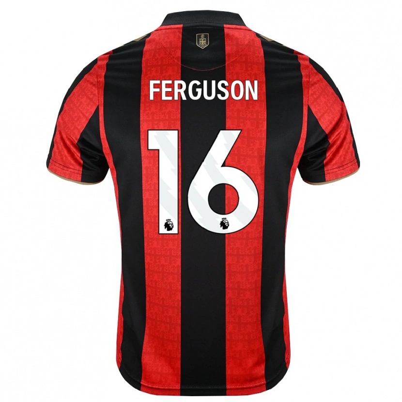 Danxen Homme Maillot Josh Ferguson #16 Goldenrod Rouge Noir Tenues Domicile 2026/27 T-Shirt