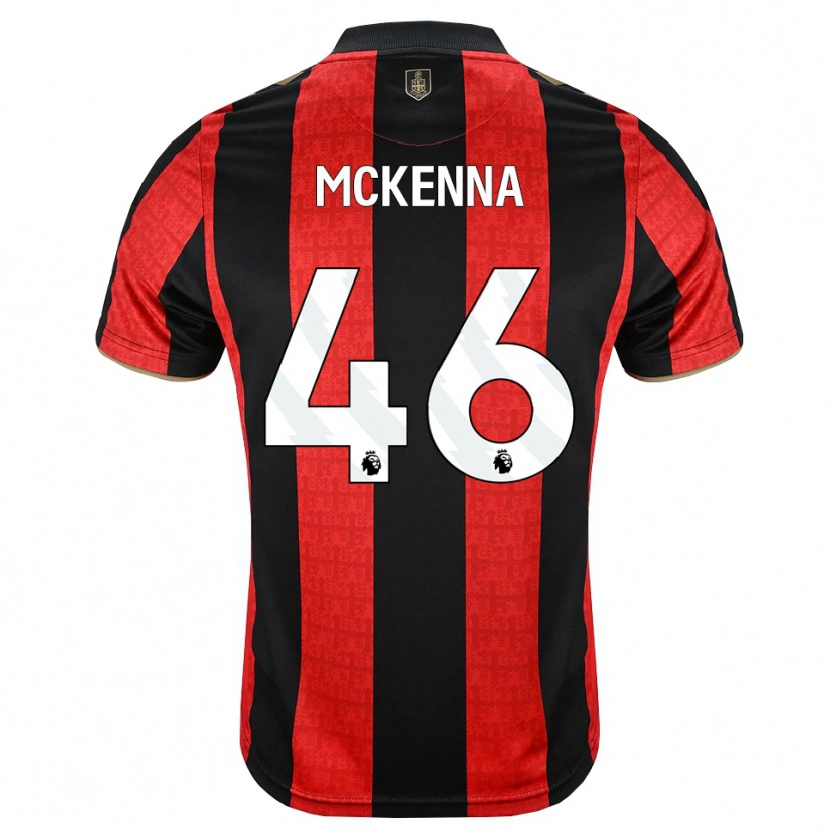 Danxen Homme Maillot Callan Mckenna #46 Goldenrod Rouge Noir Tenues Domicile 2026/27 T-Shirt