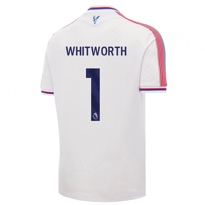 Danxen Homme Maillot Harry Whitworth #1 Blanc Rouge Bleu Tenues Domicile 2026/27 T-Shirt