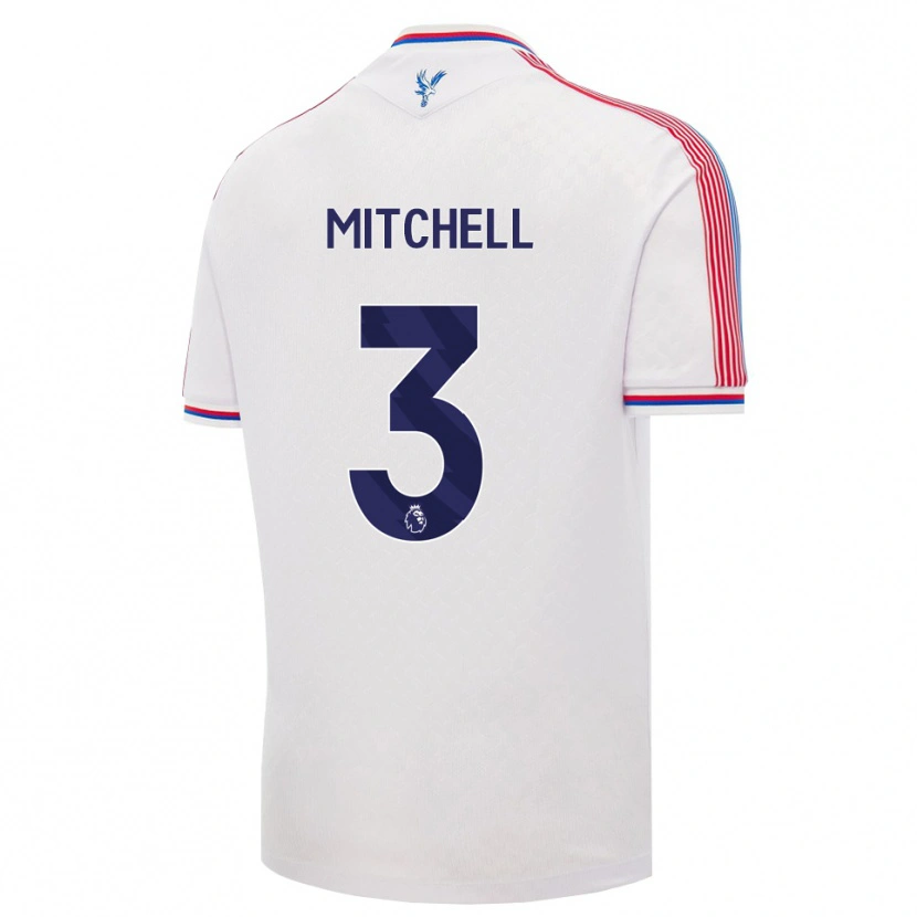 Danxen Homme Maillot Tyrick Mitchell #3 Blanc Rouge Bleu Tenues Domicile 2026/27 T-Shirt