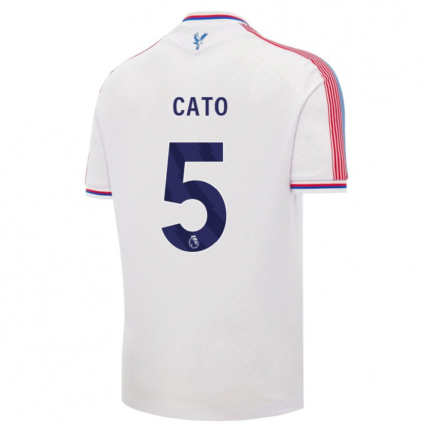 Danxen Homme Maillot My Cato #5 Blanc Rouge Bleu Tenues Domicile 2026/27 T-Shirt