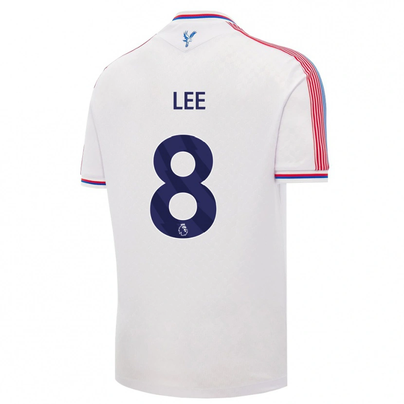 Danxen Homme Maillot Jamar Lee #8 Blanc Rouge Bleu Tenues Domicile 2026/27 T-Shirt
