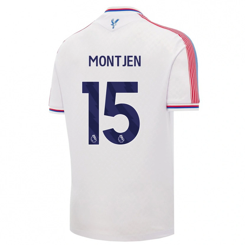 Danxen Homme Maillot David Angibeaud #15 Blanc Rouge Bleu Tenues Domicile 2026/27 T-Shirt