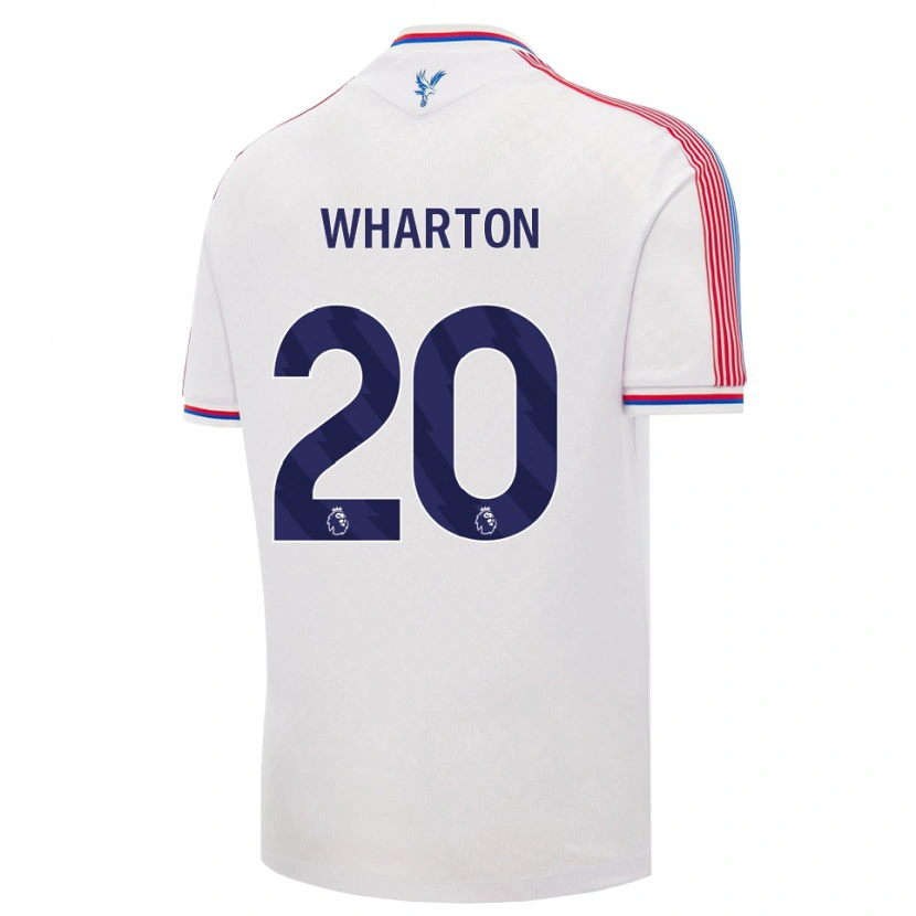 Danxen Homme Maillot Adam Wharton #20 Blanc Rouge Bleu Tenues Domicile 2026/27 T-Shirt